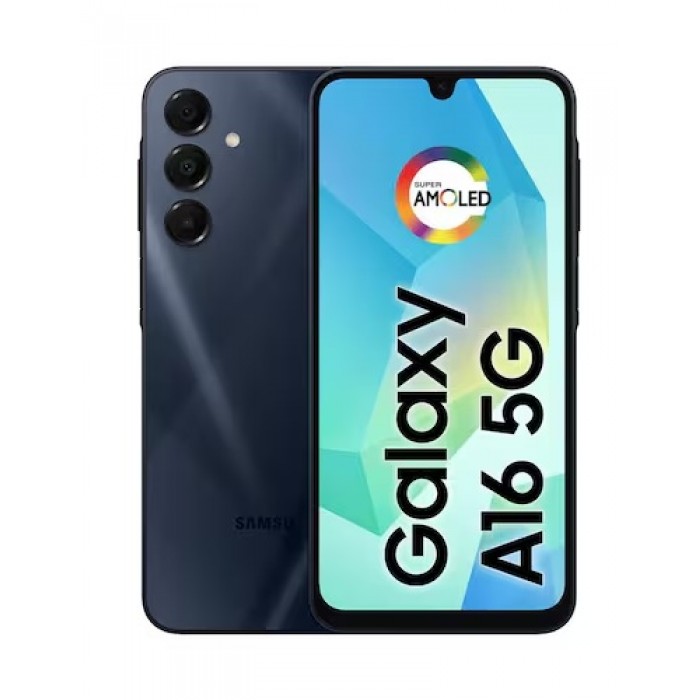 Oferta Relâmpago Celular Samsung Galaxy A16 5G Azul Escuro, 256GB, 8GB RAM, Câmera de até 50MP, Tela 6.7", NFC, IP54, Bateria 5000 mAh e Processador Exynos 1330